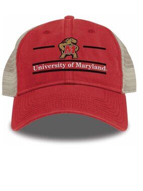 NWT - UNIVERSITY OF MARYLAND - Adult Trucker Mesh Hat